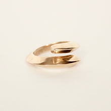 Load image into Gallery viewer, 14k yellow gold tarnish free statement ring handmade in san francisco from the best jewelry store in san francisco