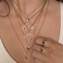 Load image into Gallery viewer, Persepolis Sapphire Pendant