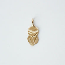 Load image into Gallery viewer, the venus pendant by talayee fine jewelry is a 14k gold female figure pendant handmade in san francisco