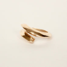 Load image into Gallery viewer, Bold 14k gold modern statement ring made for men and women