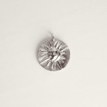 Load image into Gallery viewer, talayee fine jewelry's sun moon and stars pendant in sterling silver