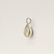 Load image into Gallery viewer, 14k gold or sterling silver fig jewelry charm. Handmade in San Francisco by Talayee Fine Jewelry.
