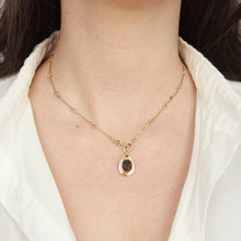 Load image into Gallery viewer, talayee fine jewelry matchstick bar link chain with push clasp closure for charm pendants