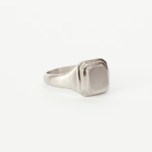 Load image into Gallery viewer, Talayee Fine Jewelry's Persepolis Signet ring in Sterling Silver. Handmade in San Francisco.