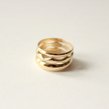 Load image into Gallery viewer, this is how talayee does jewelry. stackable eternity bands.