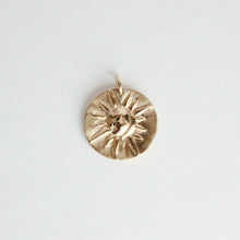 Load image into Gallery viewer, talayee fine jewelry&#39;s sun moon and stars pendant in 14k gold
