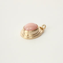 Load image into Gallery viewer, talayee fine jewelry&#39;s persepolis pendant featuring a pink opal set in 14k yellow gold

