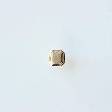 Load image into Gallery viewer, Talayee Fine Jewelry's Persepolis Stud Earrings in 14k shown on a light gray background
