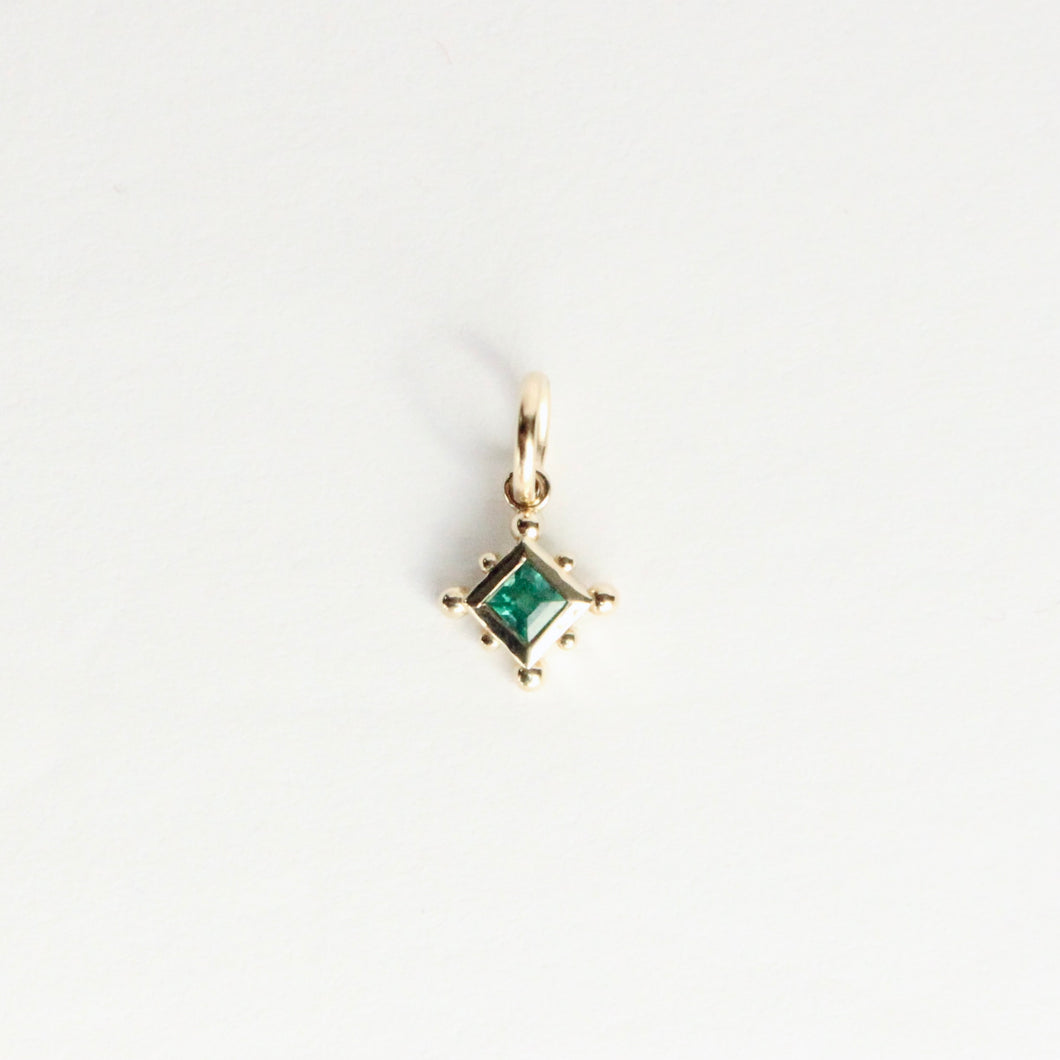 emerald aurora charm by talayee fine jewelry