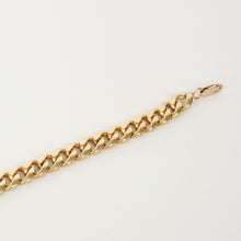 Load image into Gallery viewer, 14k gold cuban link bracelet for women
