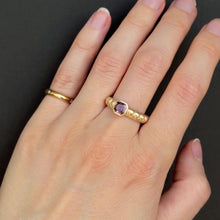 Load and play video in Gallery viewer, Atousa Bezel Ring with Spinel
