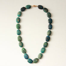Load image into Gallery viewer, best place to buy jewelry reddit chrysocolla beaded necklace
