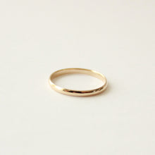 Load image into Gallery viewer, 2mm 14k gold vow ring
