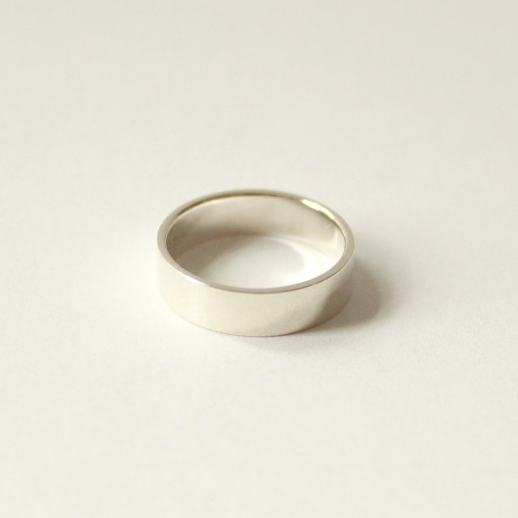 Sterling silver 5mm ring band